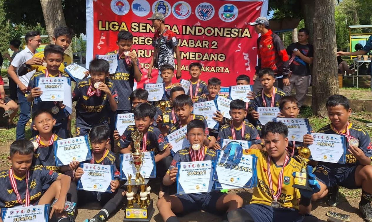 SSB Putra Asgar Juara 1 Liga Sentra Indonesia U-13 Tahun Region Jabar 2
