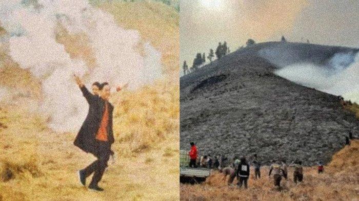 Manager WO Prewedding Penyebab Kebakaran Gunung Bromo Dituntut 3 Tahun Penjara dan Denda Sebesar 3,5 M 