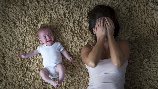 Berikut Beberapa  Cara Mengatasi Baby Blues Usai Melahirkan
