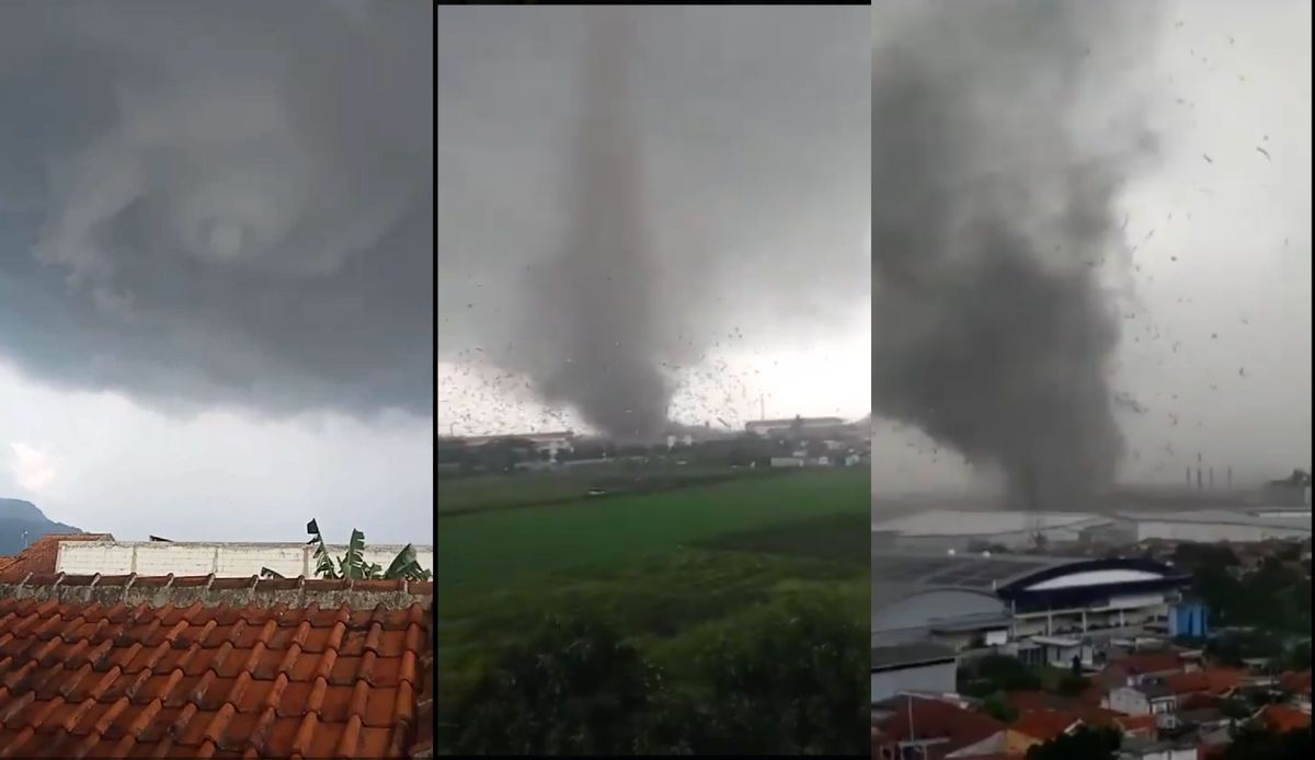 Tornado Pertama di Indonesia, Terjadi di Kawasan Rancaekek Bandung, Berikut Penjelasan BRIN