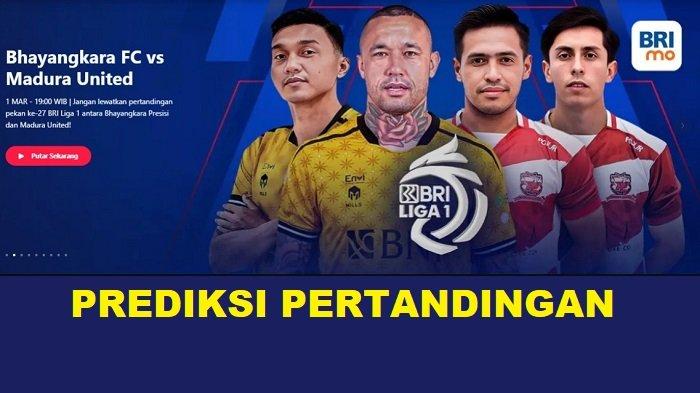 LINK Live Streaming BRI Liga 1 2023/2024 : Bhayangkara Presisi Indonesia FC vs Madura United, MAlam ini 