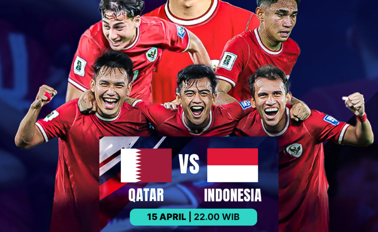 LINK Live Streaming Timnas Indonesia U-23 Vs Qatar, Tonton Disini Malam Nanti !