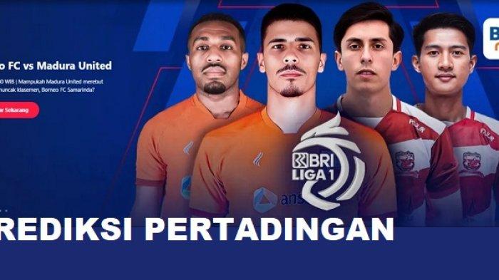 LINK Live Streaming BRI Liga 1 2023/2024 : Borneo FC vs Madura United, Sore ini 