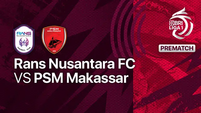 LINK Live Streaming BRI LIga 1 2023/2024 : PSM Makassar vs Rans Nusantara FC, Sore ini 