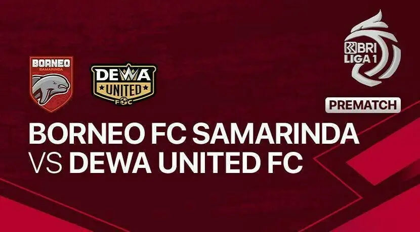 LINK Live Streaming BRI Liga 1 2023/2024 : Dewa United FC vs Borneo FC