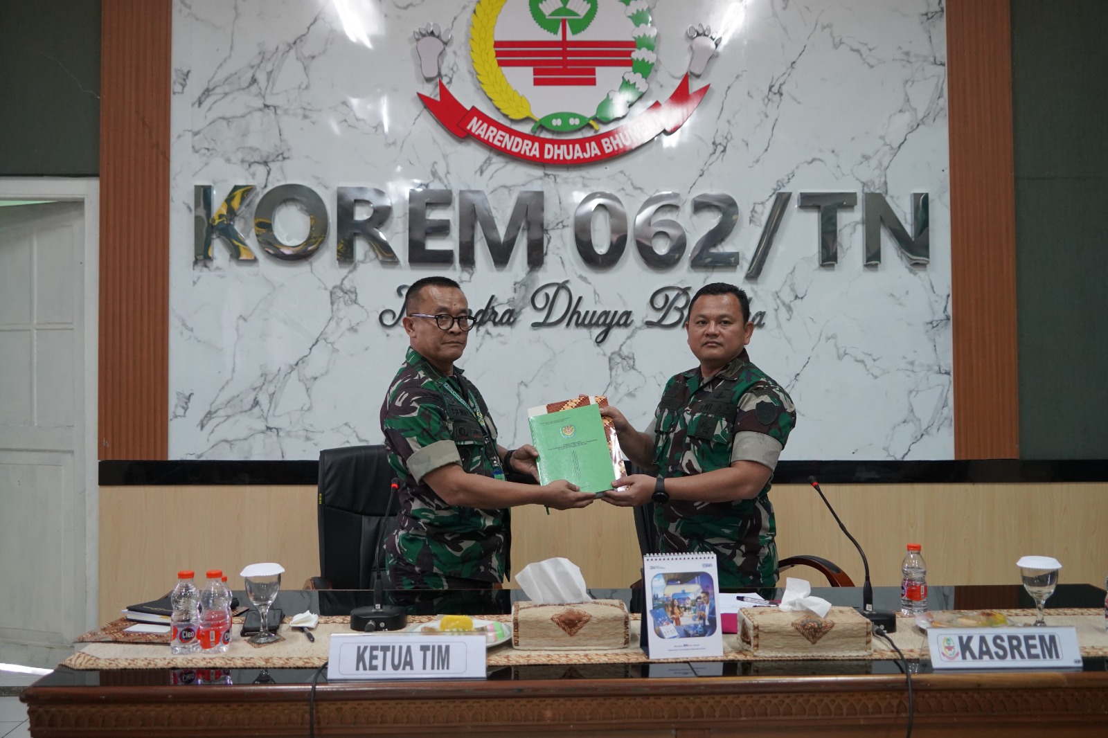 Taklimat Akhir Wasrik Itdam III/Slw di Korem 062/Tn