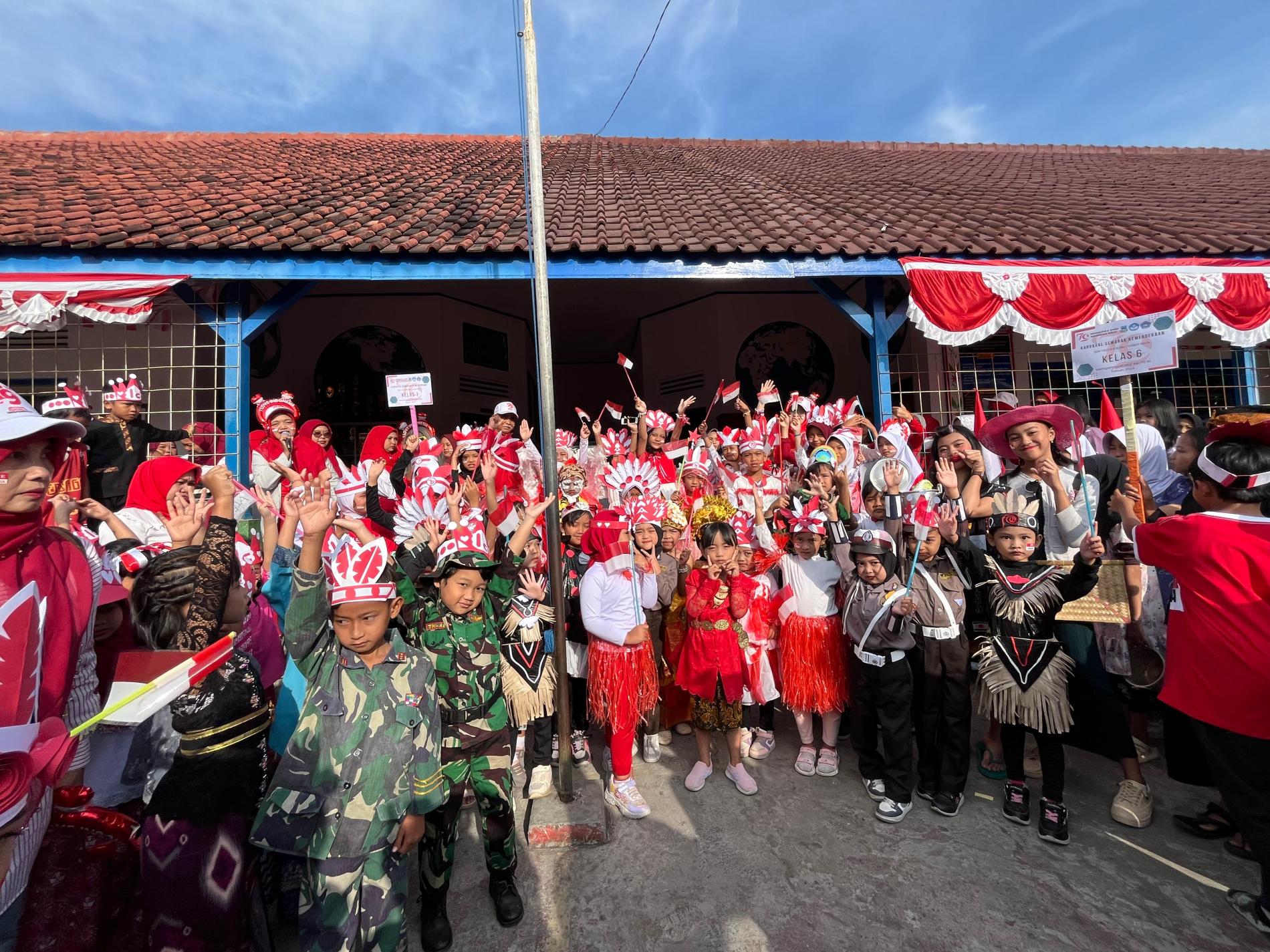 Seribu Peserta Meriahkan Agustusan di SDN 1 Kota Kulon Garut Kota