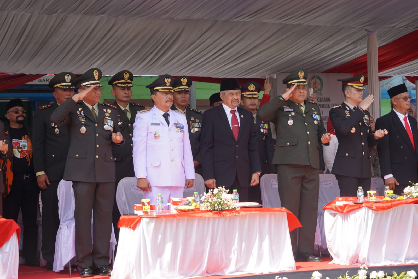 Peringati HUT ke-79 Proklamasi Kemerdekaan Republik Indonesia, Danrem 062/Tn, Kemerdekaan Akan Terus Hidup Dalam Setiap Generasi