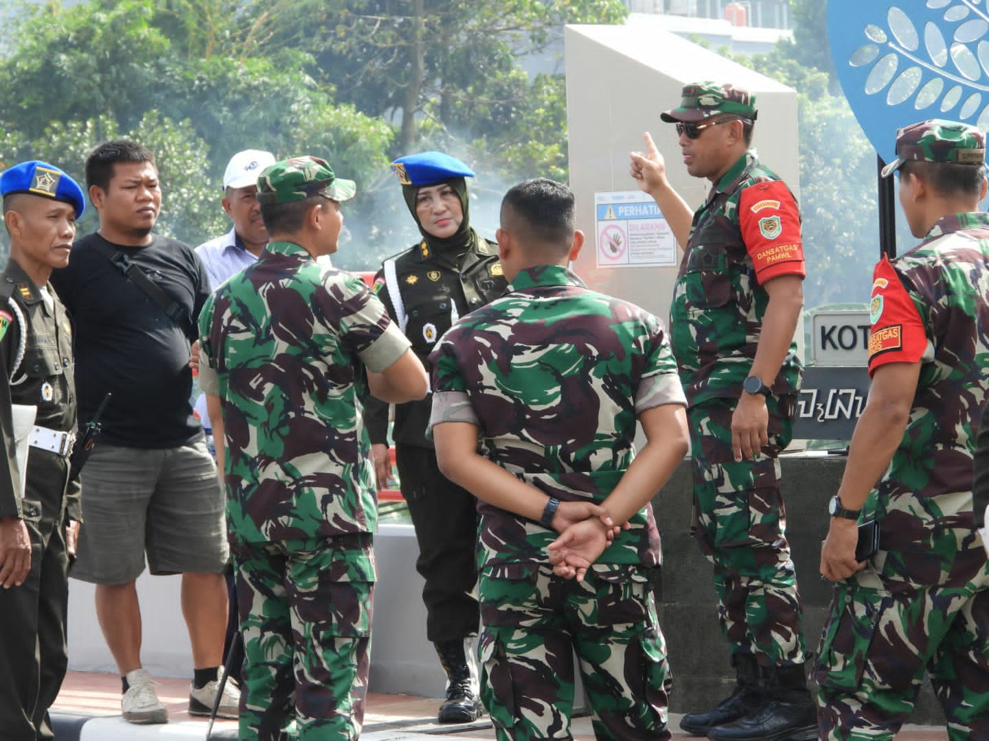 Danrem 062/Tn Pastikan Keamanan Presiden RI Ir H. Joko Widodo di Wilayah Korem 062/Tn