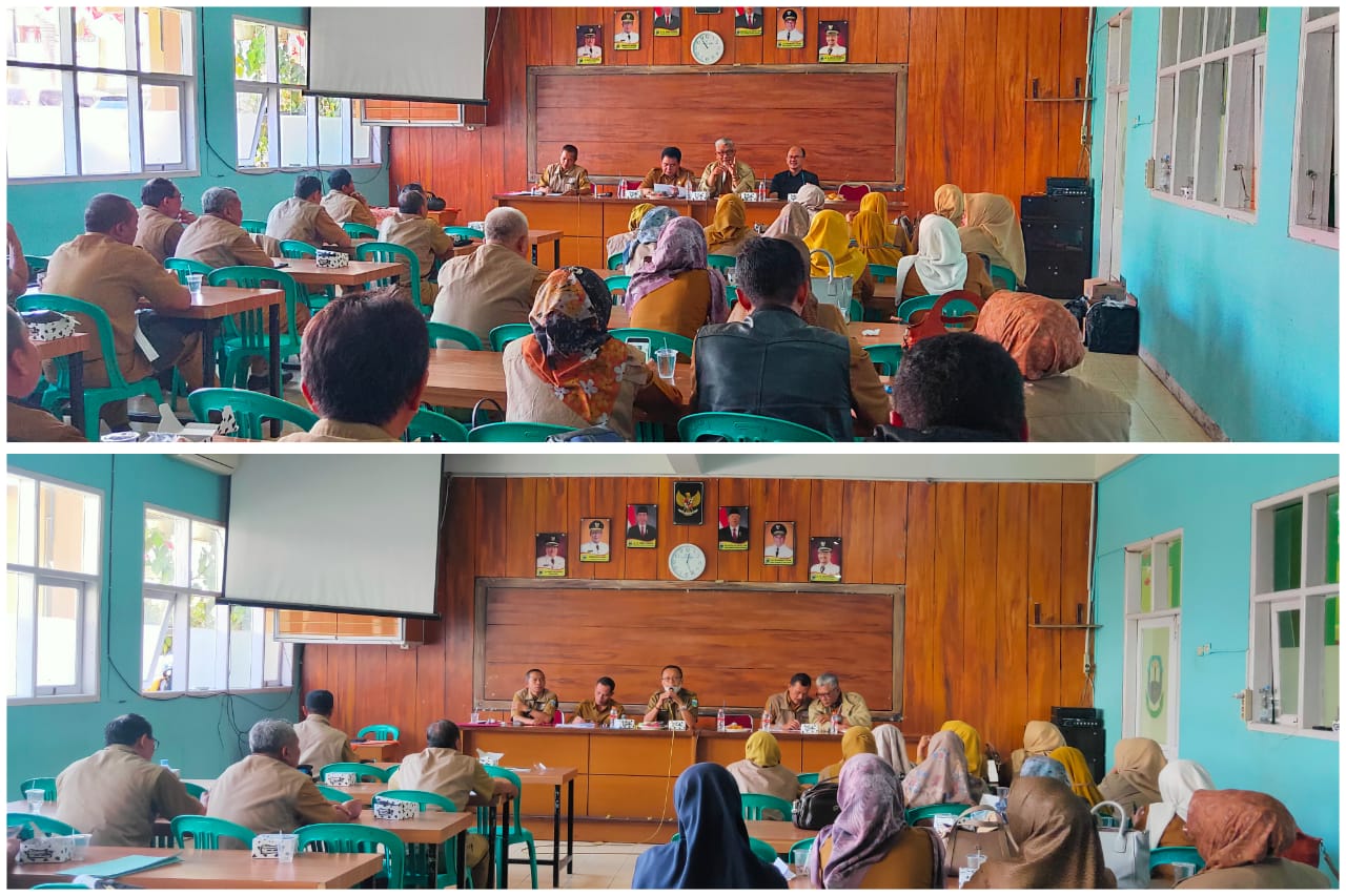 PGRI Cabang Garut Kota Menggelar Rapat Rencana Kegiatan HUT ke-79 di SMPN 1 Garut