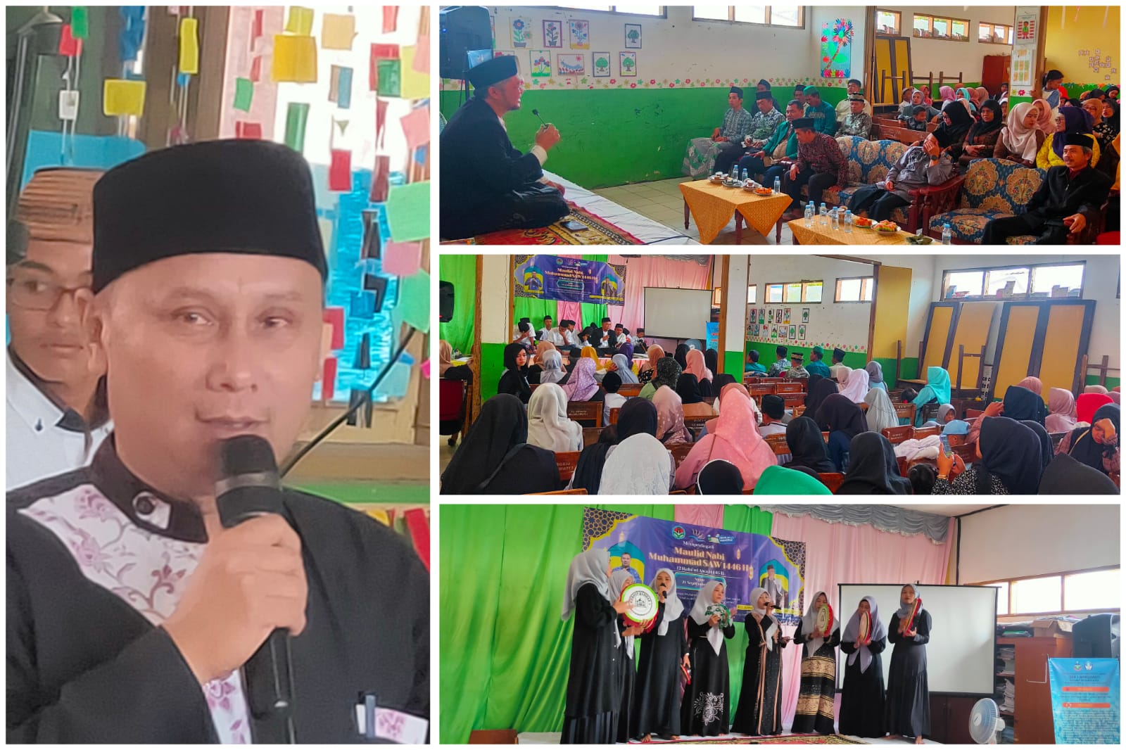 Memperingati Maulid Nabi Muhammad SAW 1446 Hijriah di SDN 1 Margawati Garut Kota