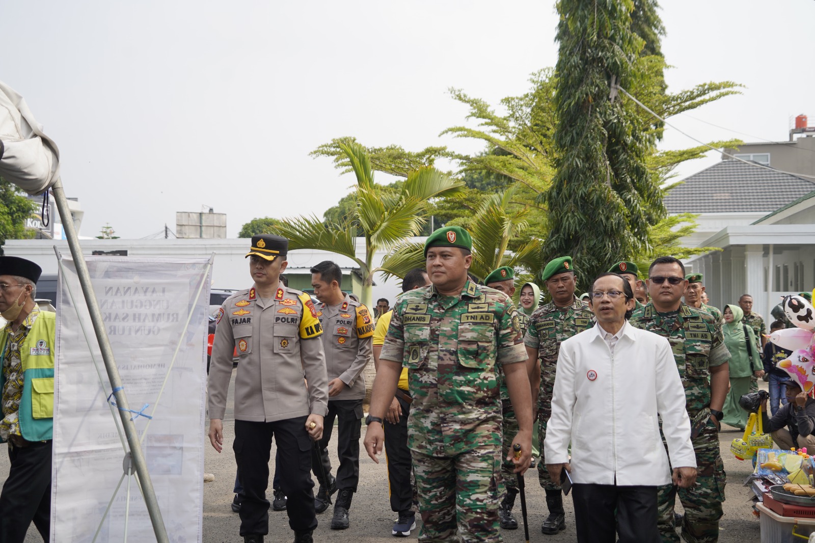 Kegiatan Baksos/Kesehatan TNI Dalam Rangka Memperingati HUT Ke-79 TNI TA. 2024 Tingkat Pusat Dan Tersebar