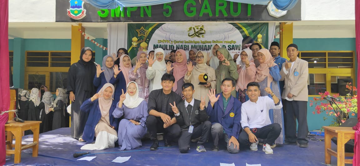 SMPN 5 Garut, Perpisahan PLP IPI Garut dan Kajian Maulid Nabi Muhammad SAW 1446 Hijriah