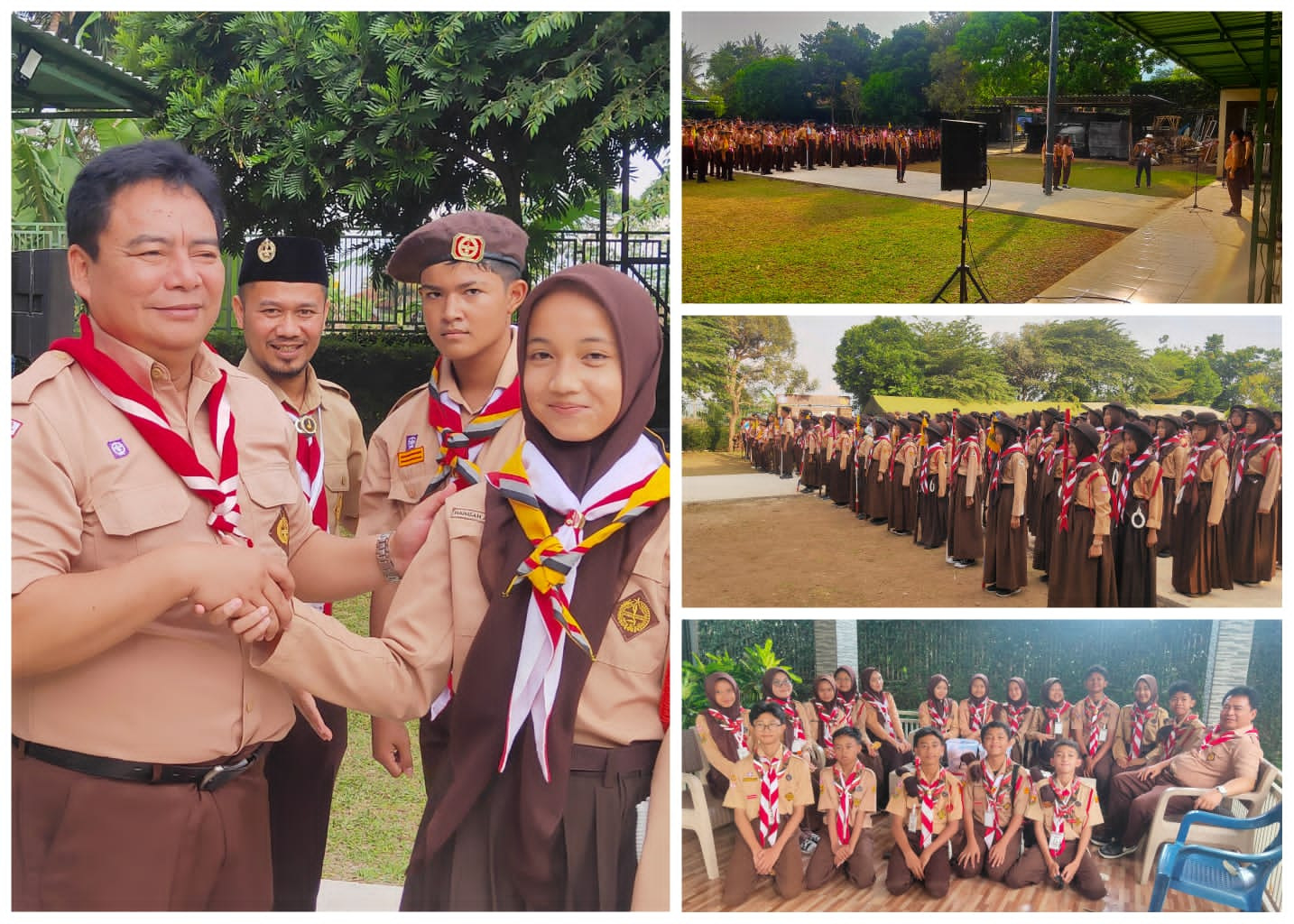 Perkemahan SMPN 1 Garut Layak Dicontoh SMP se-Kabupaten Garut