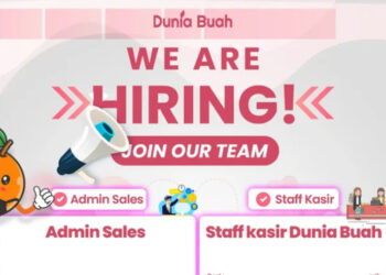 Ada 2 Posisi! Dunia Buah Bandung Gelar Loker Buat Lulusan SMA dan SMK