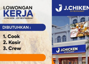 3 Posisi Sekaligus! J Chicken Bandung Buka Loker Teranyar Buat Tamatan SMA dan SMK