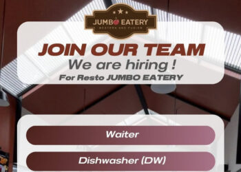 ADA 2 POSISI! Jumbo Eatery Bandung Gelar Loker Bagi Lulusan SMA dan SMK