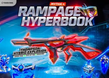 Begin Cara Mendapatkan Senjata Mythic Free Fire Thompson Rampage, Ice-Flame Efeknya Bisa Berubah Warna !