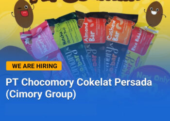 TANPA PENGALAMAN MENDEKAT! PT Chocomory Cokelat Persada Bandung Gelar Loker Buat Lulusan SMA dan SMK