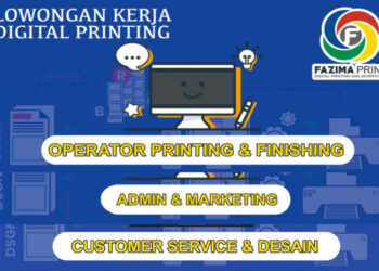 Gas Datang Langsung! Fazima Print Bandung Gelar Loker Teranyar untuk Tamatan SMA dan SMK