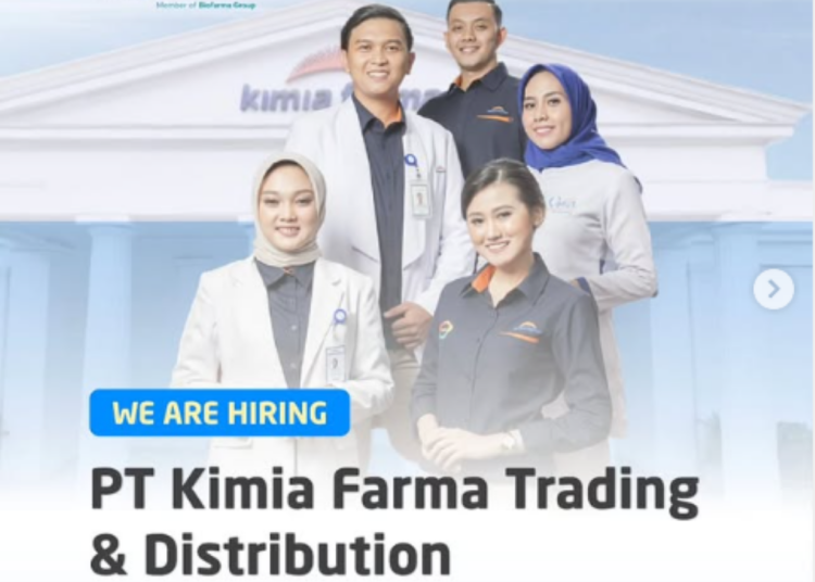 PT Kimia Farma Trading & Distribution Buka Lowongan Kerja