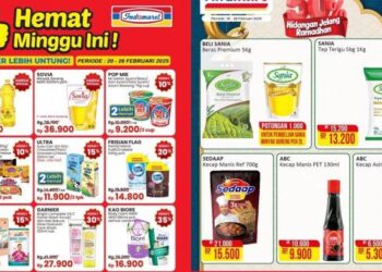 KATALOG PROMO Indomart dan Alfamart Hari Ini (Kolase Instagram @alfamart dan @indomaret)