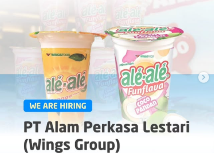 PT Alam Perkasa Lestari (Wings Group) Loker