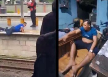 Viral Bapak-bapak yang Dikejar Oknum Jakmania di Stasiun Kereta Api Karena Pakai Jersey Persib Ternyata Seorang Tuna Wicara