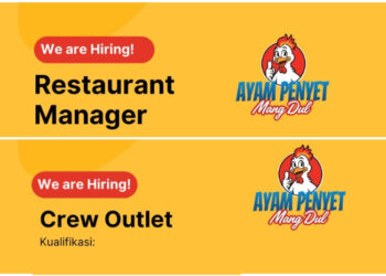 Tersedia 2 Posisi! Ayam Penyet Mang Dul Bandung Buka Loker Teranyar Buat Lulusan SMA SMK
