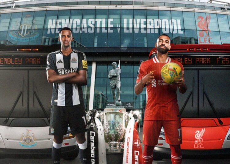 Carabao Cup Final : Liverpool Hadapi Newcastle di Wembley Bulan Maret 2025 !