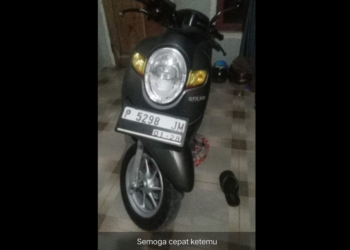 Jember Rawan Curanmor, Motor Scoopy Hilang (Facebook/Liezha Naninot)