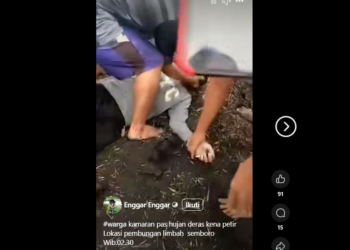 Bocah Semboro Jember yang Tewas Tersambar Petir (Facebook/Enggar Enggar)