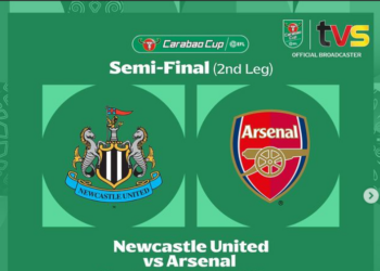 Semifinal Carabao Cup Leg-2: Newcastle vs Arsenal, The Gunners Bisa Comeback ?