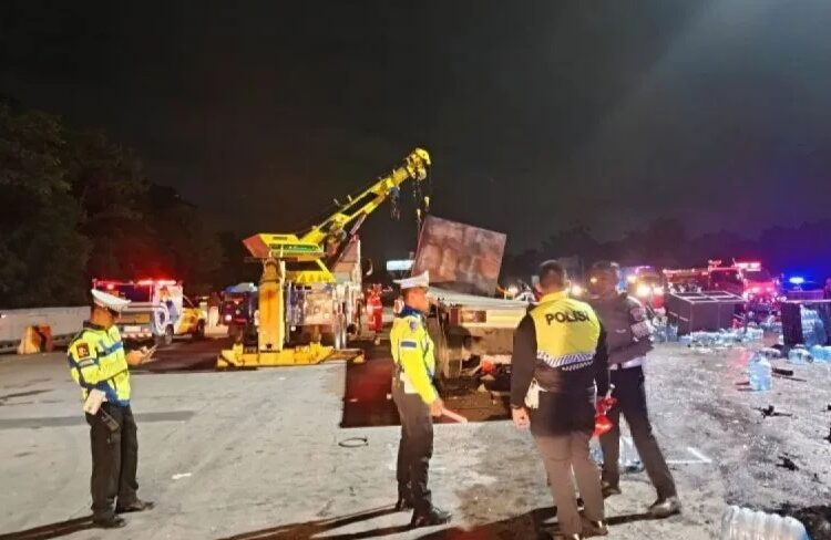 Kecelakaan Maut di Gerbang Tol Ciawi Bogor