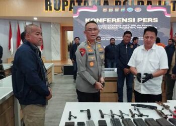 Penyelundupan senjata di Bojonegoro (Polri.go.id)