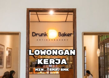 Ada 2 Posisi! Drunk Baker Bandung Gelar Loker Buat Lulusan SMA SMK, Minat?