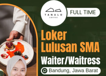 BUAT TAMATAN SMA SMK! Tanulo Coffee Bandung Gelar Loker Posisi Waiter