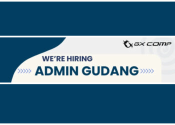 Dicari Admin Gudang! GX Comp Bandung Buka Loker Buat Tamatan SMA dan SMK