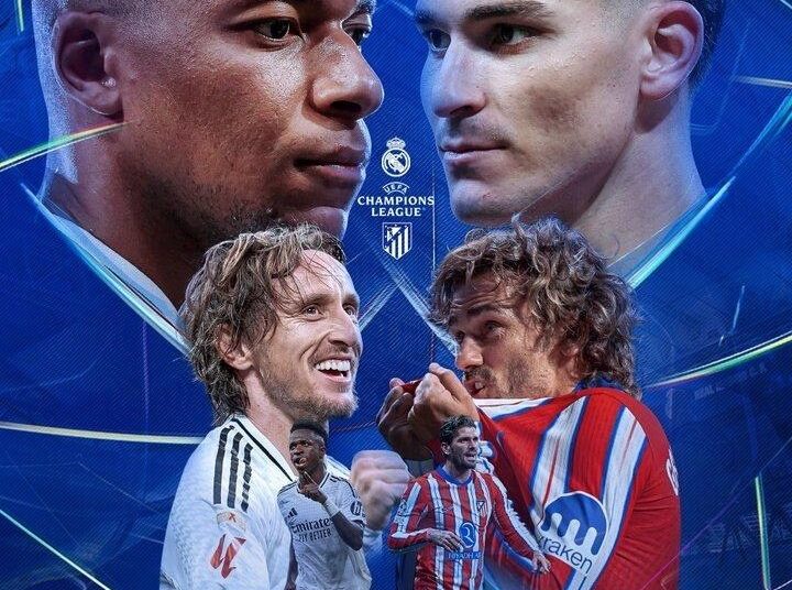 Liga Champions: Atletico Madrid vs Real Madrid, Siapa yang Akan Lolos ke Quarter Final ?