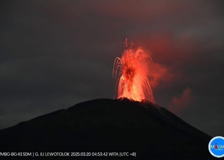 Gunung Lewotobi dan Lewotowok di NTT Meletus Bersama Karena Sistem Vulkanik yang Sama