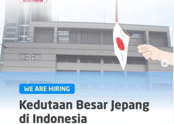 Kedutaan Besar Jepang di Indonesia Buka Lowongan Kerja