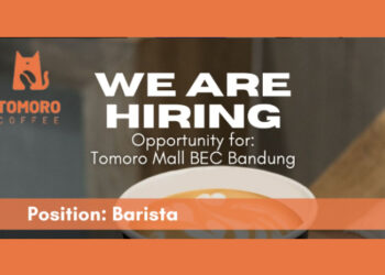 Lulusan SMA SMK Mendekat! Tomoro Coffee Bandung Gelar Loker Posisi Barista