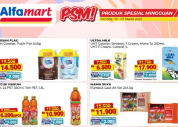 Promo Spesial Mingguan atau PSM Alfamart