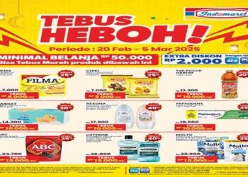Katalog promo Indomaret besok Kamis 13 Maret 2025 (Instagram/Indomaret)