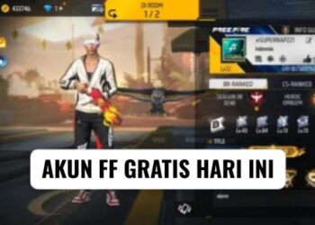 Akun FF Sultan gratis google hari ini (Garena)