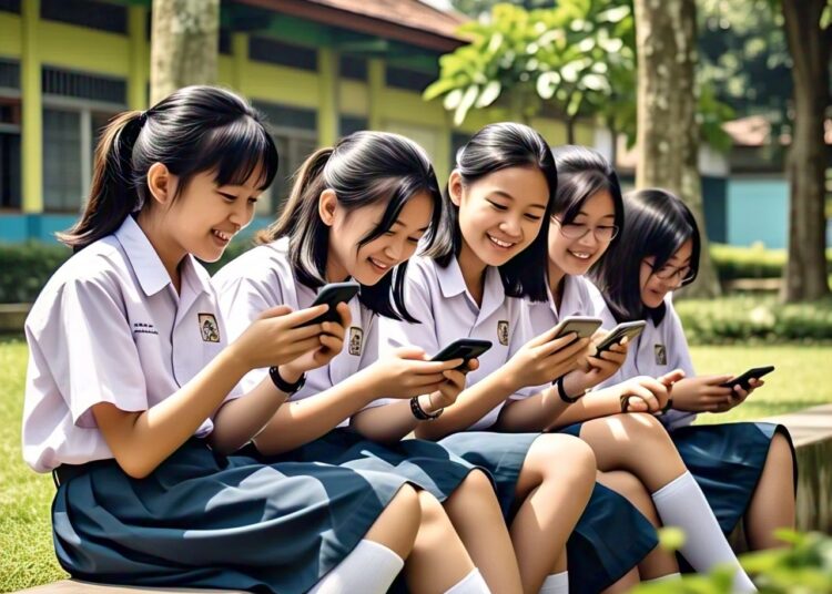 Murid SD-SMP Cianjur Dilarang Membawa HP ke Sekolah, Surat Edaran Sudah Terbit Ini Sanksinya Jika Melanggar