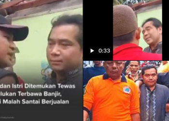 Ini Sosok Aang, Suami yang Cuek Ketika Istri dan Anak yang Tewas Berpelukan Dalam Banjir Sukabumi Buat Warga dan Netizen Geram