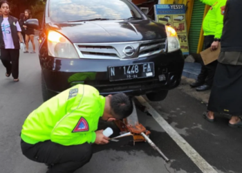 Kecelakaan Tragis Dialami Warga Malang saat Menyetorkan Rongsokan (SATLANTAS POLRESTA MALANG KOTA)