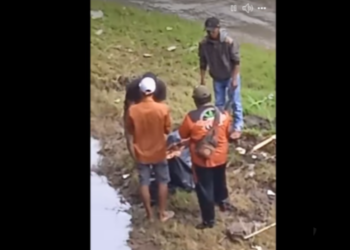 Nenek yang Hanyut di Sungai Bedadung Jember Ditemukan Tewas (Facebook/Åby Cylend II)
