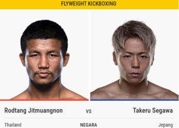 Jadwal Rodtang vs Takeru Segawa di ONE Championship: Duel Kickboxing Terbesar Abad Ini